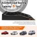 1 Pair Low Black Car Service Ramp for Lift and Vehicle Maintenance Portable 5T