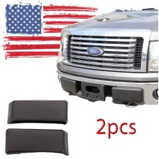 1 Pair Front Bumper Guards Inserts Pads Caps Fit For 09-14 FORD F150 Right Left