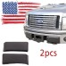 1 Pair Front Bumper Guards Inserts Pads Caps Fit For 09-14 FORD F150 Right Left