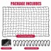 47''X70'' Bungee Truck Cargo Net Trunk Storage Elastic Mesh For Chevy Silverado