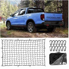 47"X70"Bungee Web Truck Bed Cargo Net Storage Organizer Mesh For Honda Ridgeline