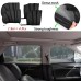 4Pcs Universal Car Side Window Sun Shade Sunshade Cover Visor Mesh Screen Shield