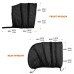 4Pcs Universal Car Side Window Sun Shade Sunshade Cover Visor Mesh Screen Shield