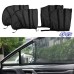4Pcs Universal Car Side Window Sun Shade Sunshade Cover Visor Mesh Screen Shield
