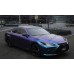 7D 12 inch x 78 inch Ultra Glossy Purple To Blue Carbon Fiber, Vinyl,Bubble Free
