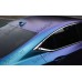 7D 12 inch x 78 inch Ultra Glossy Purple To Blue Carbon Fiber, Vinyl,Bubble Free