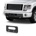 Black Plastic Front Bumper License Plate Frame Bracket For 2009-2014 Ford F 150