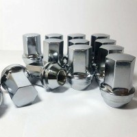 Factory OEM 12PC Chevy Silverado Suburban Tahoe Avalanche Chrome 14x1.5 Lug Nuts