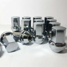 Factory OEM 12PC Chevy Silverado Suburban Tahoe Avalanche Chrome 14x1.5 Lug Nuts