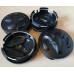 For 2004-2018 Dodge Ram 1500 Avenger 4PCS Matte Black 63mm Wheel Center Hub Caps