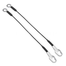 For 99-06 Chevrolet Silverado Pair Tailgate Tail Gate Rear Support Cable Strap