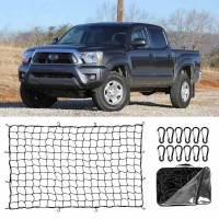 For Toyota Tacoma4'X6' Bungee Web Truck Bed Cargo Net Storage Organizer Elastic