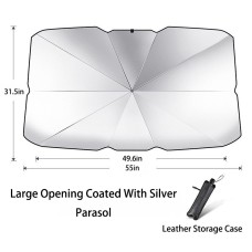 Car Sunshade Umbrella Front Window Windshield Sun Visor UV Foldable Cover Large